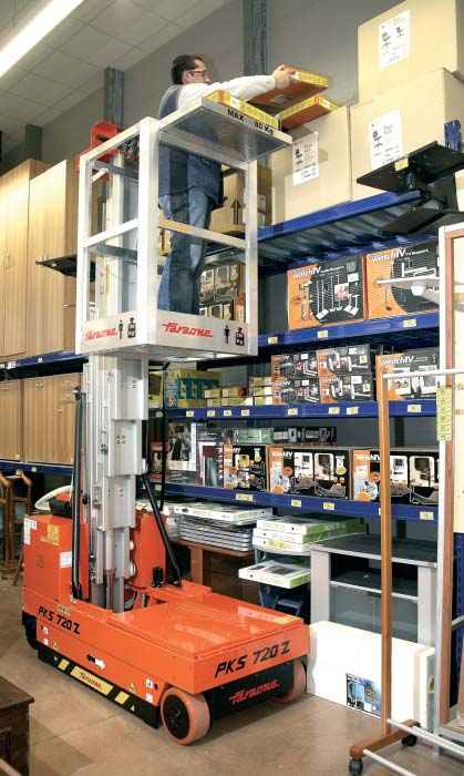 意大利faraone7.2米單桅桿升降平臺